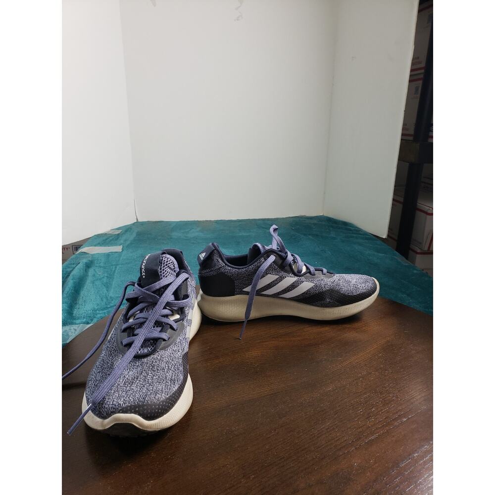 Adidas Purebounce 3 Shoes Size 7 Womens Blue Running Gym Training 20M002